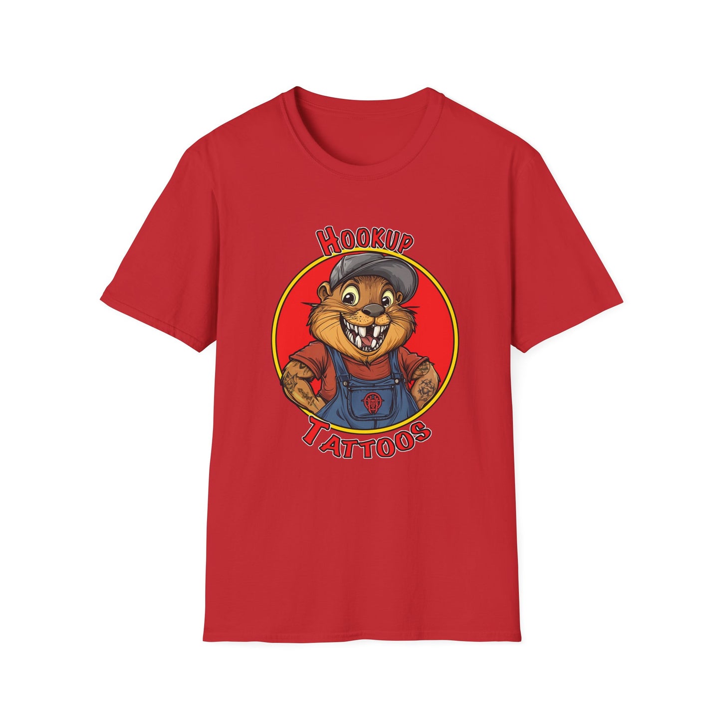 T-Shirt Hookup Tattoos Dam Good Ink Beaver Tattoo Shirt