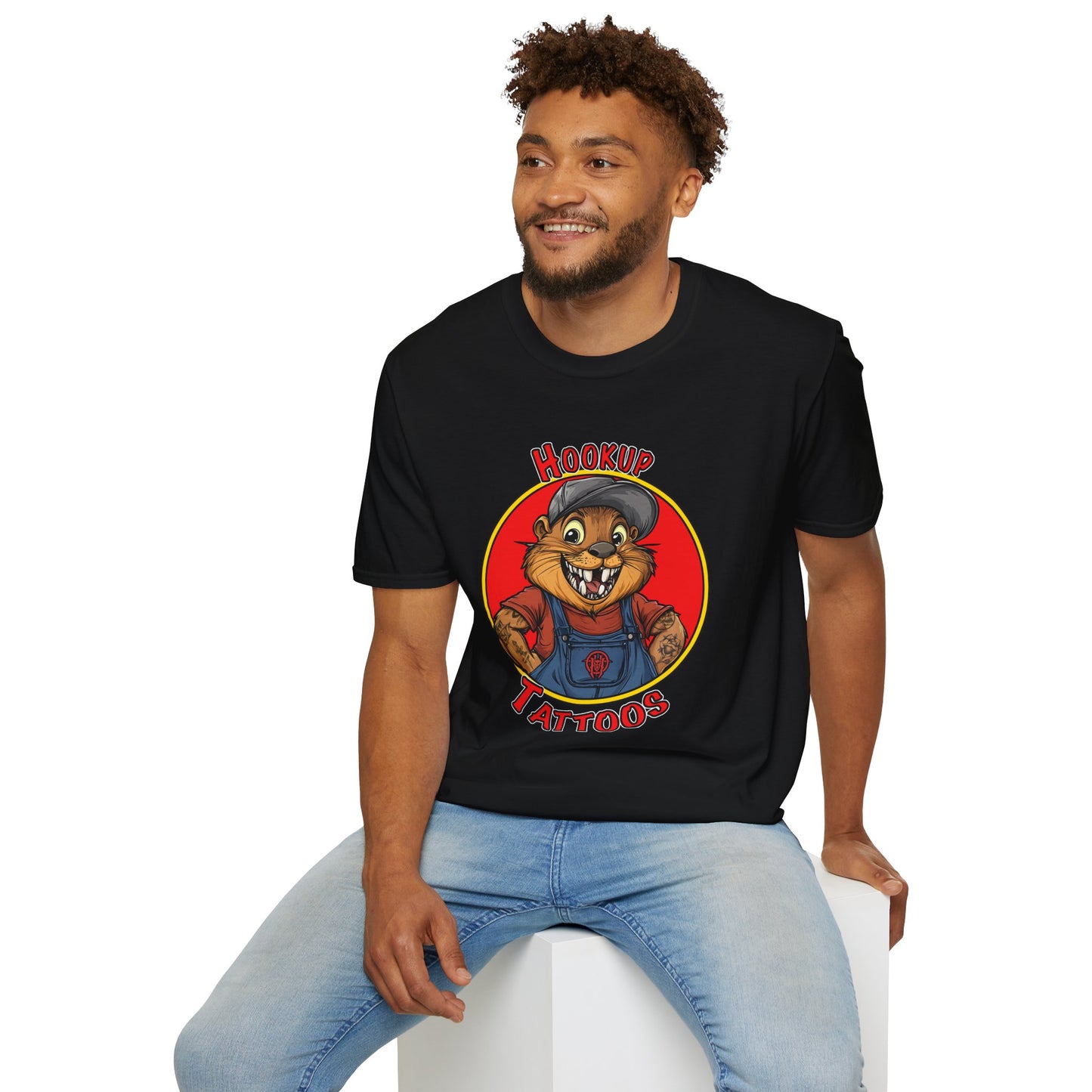 T-Shirt Hookup Tattoos Dam Good Ink Beaver Tattoo Shirt