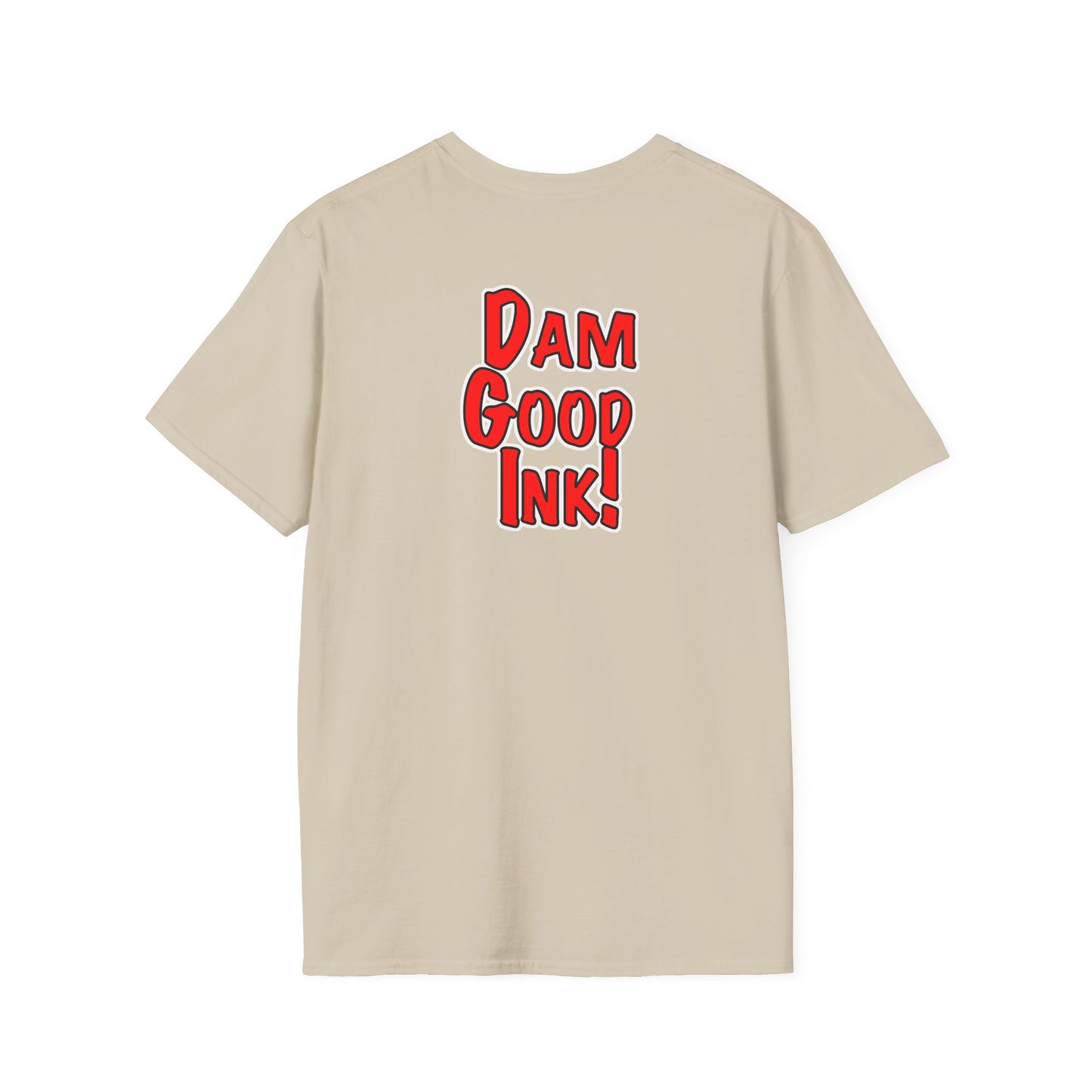 T-Shirt Hookup Tattoos Dam Good Ink Beaver Tattoo Shirt