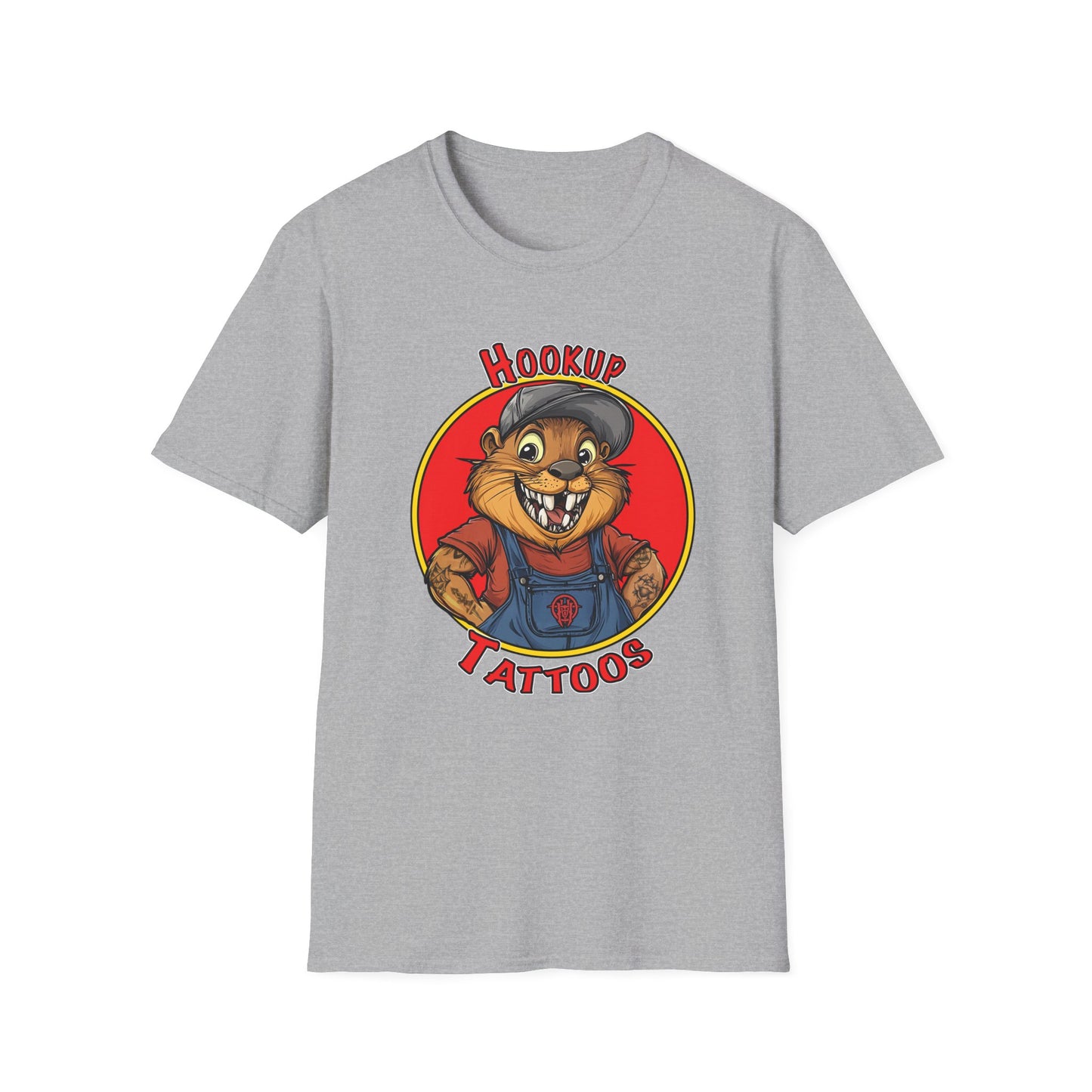 T-Shirt Hookup Tattoos Dam Good Ink Beaver Tattoo Shirt