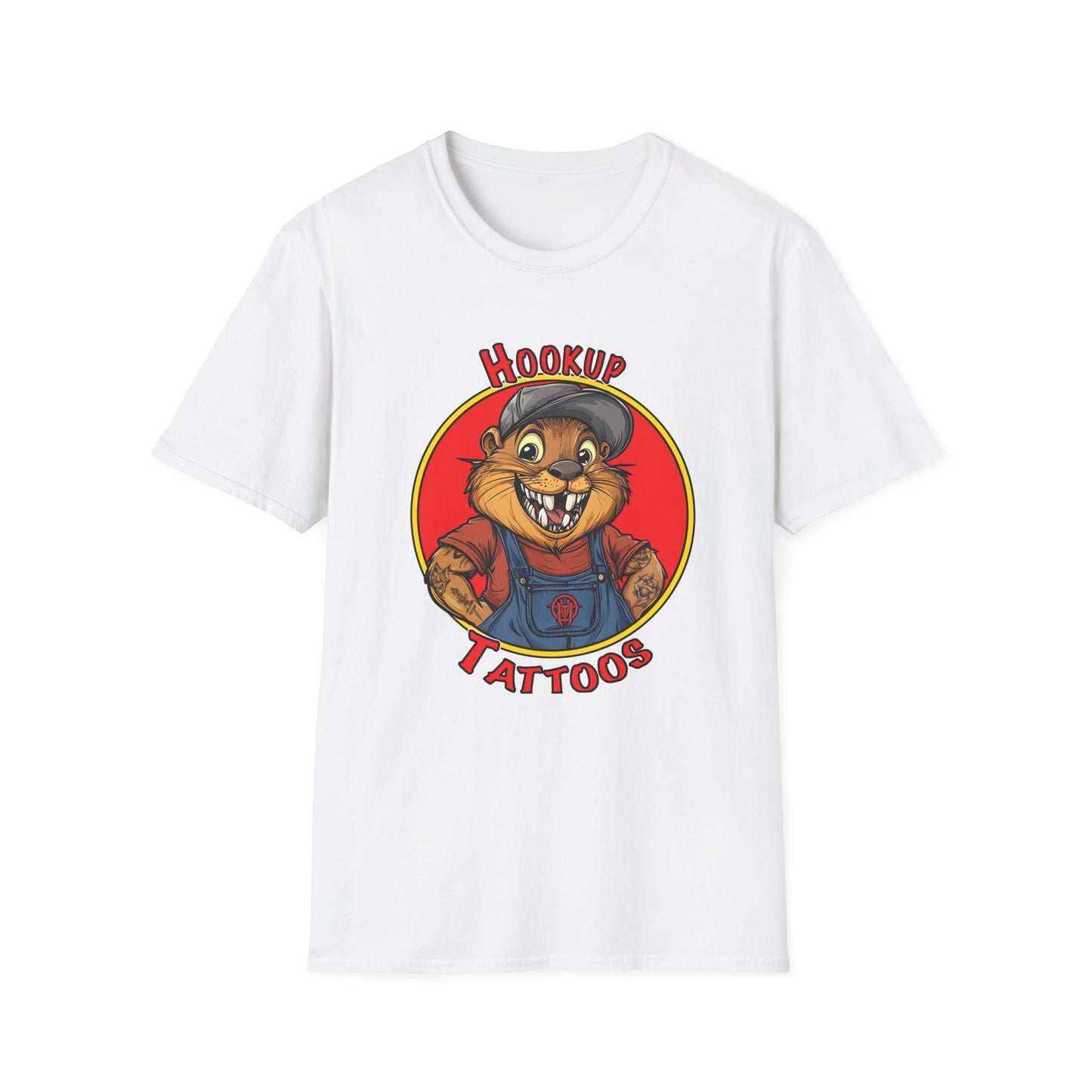 T-Shirt Hookup Tattoos Dam Good Ink Beaver Tattoo Shirt