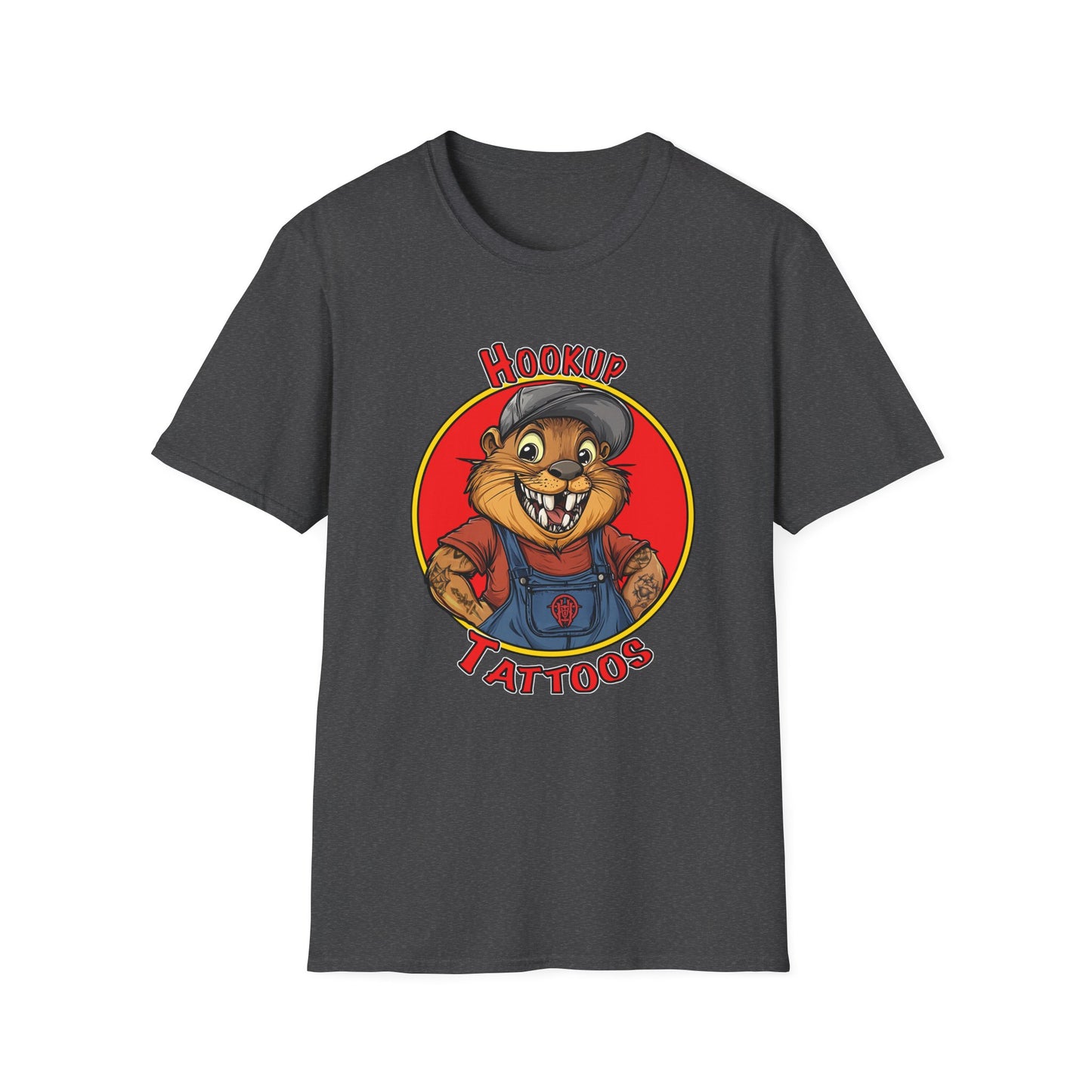 T-Shirt Hookup Tattoos Dam Good Ink Beaver Tattoo Shirt