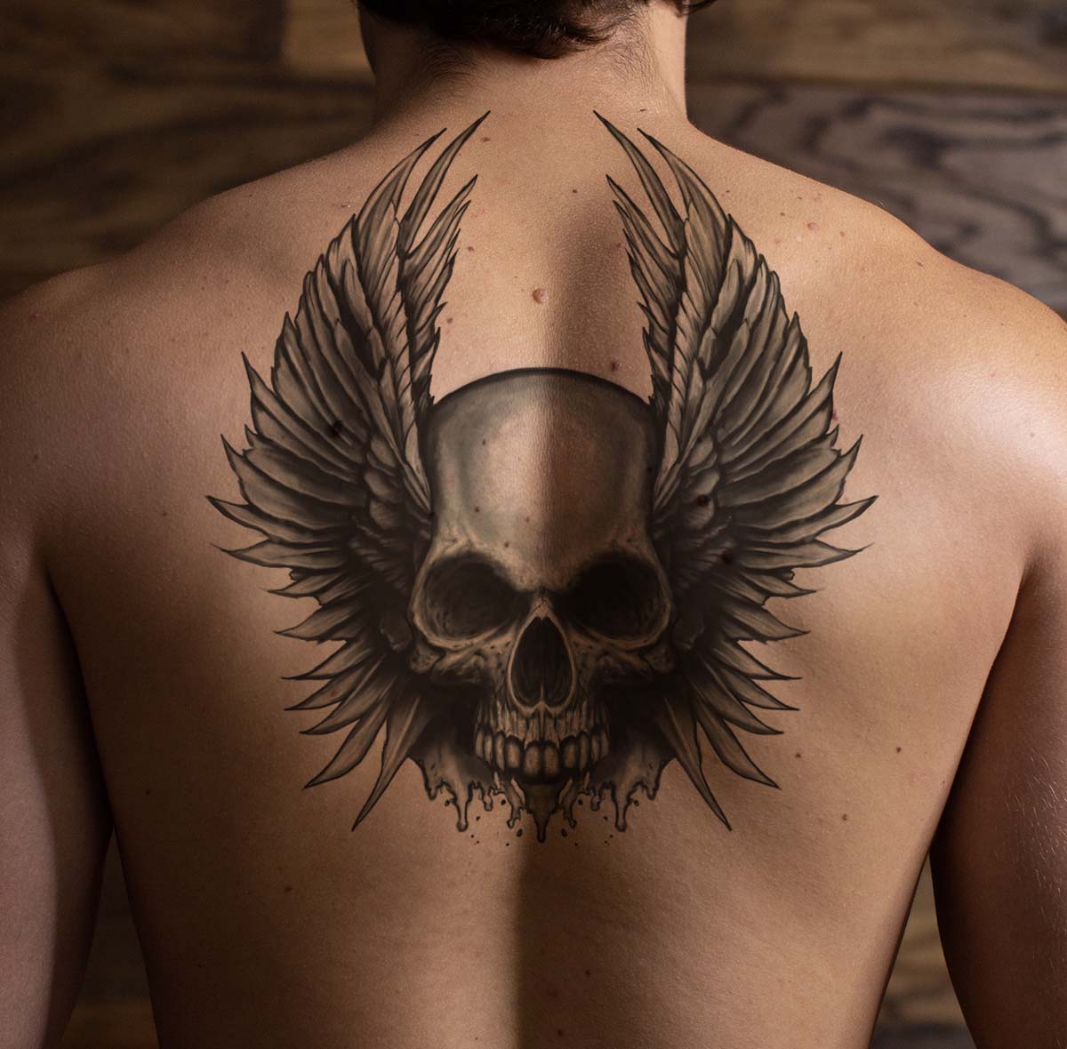 Winged Skull 2