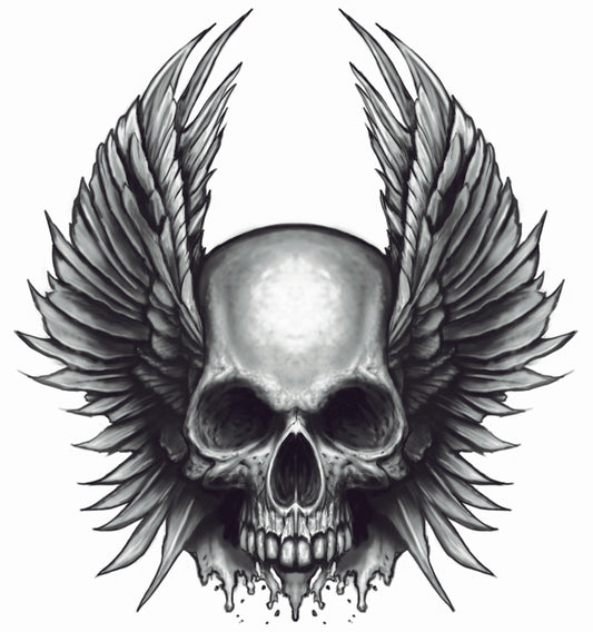 Winged Skull 2